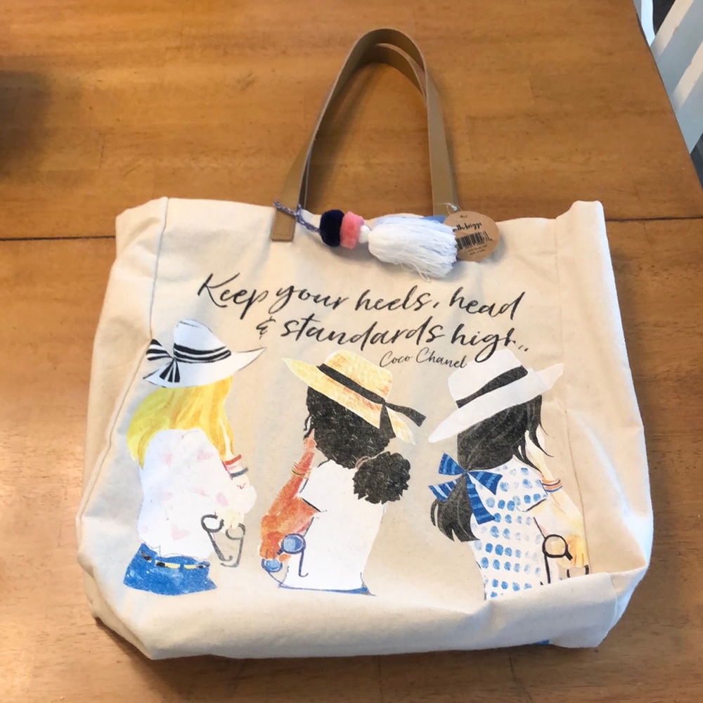Beth Briggs canvas tote bag